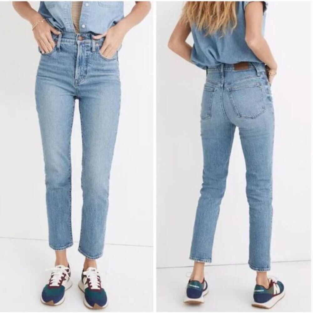 Madewell *flawed* The Tall Perfect Vintage Jean in Banner Wash, 27T